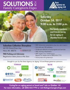 Solutions for Family Caregiver Expo Flyer