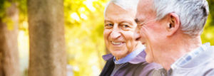 Older male couple