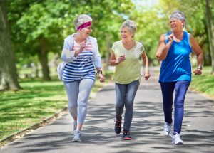 Exploring exercise is part of the Area Agency on Aging 1-B Aging Mastery class