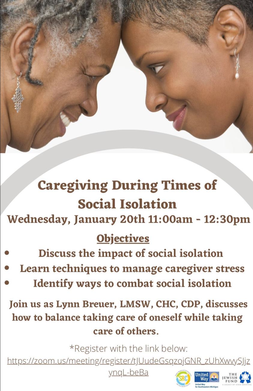 Caregiving During Times of Social Isolation