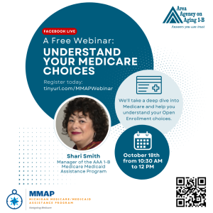 Flyer for Free MMAP Webinar: What's New in Medicare 2024